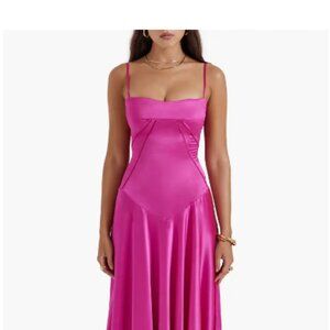 New Dress, House of CB fuschia